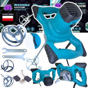 Malaxeur électrique à Mortier Majster Polska 2800W – Béton, Adhésif – Neuf