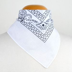 ECHARPE - FOULARD Foulard bandana blanc