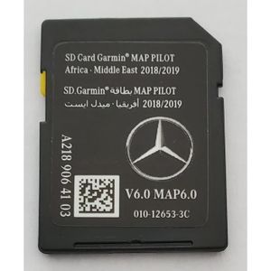 PACK ACCESSOIRES GPS Carte SD GPS MERCEDES (Star1) GARMIN MAP PILOT Afr