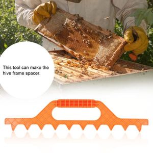 Cikonielf Grattoir Multifonctionnel de Ruche en Acier Inoxydable grattoir de Ruche dabeille Cadre dapiculture grattoir équipement apiculteurs Fournitures Apiculture 