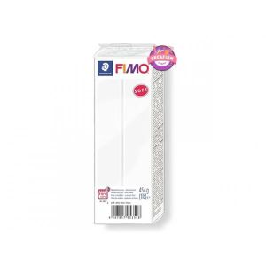 PATE POLYMÈRE Pâte Fimo Soft 454g Blanc n°0