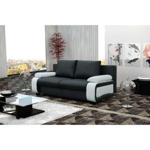 Ensemble De Canapés 32 Regal Blanc Et Gris Achat Vente