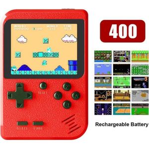 CONSOLE RÉTRO  Console de Jeu Portable intégrée à 400 Jeux vidéo NES FC prenant en Charge la Sortie TV