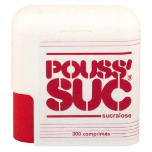 SUCRE & ÉDULCORANT Pouss'Suc 300 comprimés