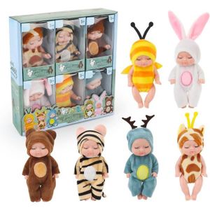 POUPÉE Poupee Bebe Reborn Realiste Poupee 6 Set Vêtements