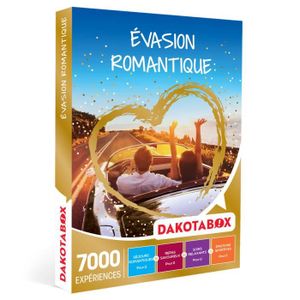 COFFRET SÉJOUR Coffret Cadeau - Évasion romantique - Dakotabox