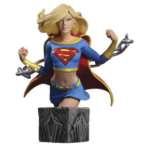 FIGURINE - PERSONNAGE Buste Supergirl - Women of the DC Universe série 3 - Marvel - 14 cm