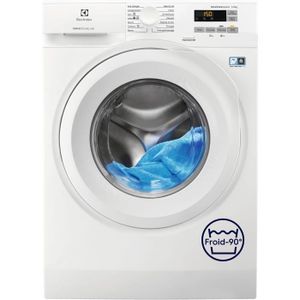 Lave-linge hublot ELECTROLUX EW6F5941EP - 9 kg - Induction - 1400 trs/min - Blanc Lave-linge hublot ELECTROLUX EW6F5941EP - 9 kg - Induction - 1400 trs/min - Blanc