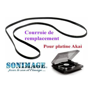Courroie pour Platine Vinyle Pioneer PL-J110 EUROPEEN Naturel Caoutchouc Top Produit Tourne Disque PLJ110 