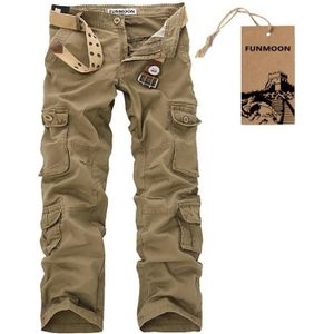 PANTALON Pantalon Cargo Hommes Multi-poches Larges Grande t