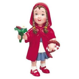 FIGURINE - PERSONNAGE Figurine Petit Chaperon Rouge PAPO - 5 cm X 8 cm - Pour Enfant de 3 ans et plus