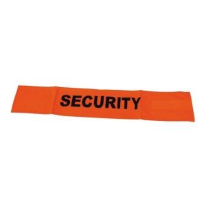 Sécurité - agent de sécurité - brassard - protection - prévention -  protéger - gardien - délinquance Stock Vector