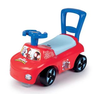 VEHICULE PORTEUR Smoby - Porteur auto Spidey - Fonction Trotteur - 