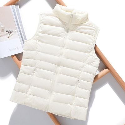 Gilet sans manches - Kaki - Ultra léger - Duvet de canard - Veste d Gilet sans manches - Kaki - Ultra léger - Duvet de canard - Veste d