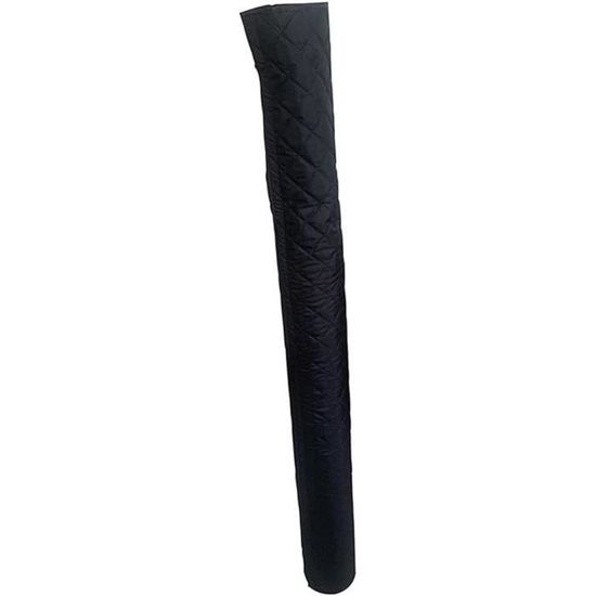 Couverture Tuyau Climatiseur Portable - Isolant Thermique Réglable Noir Pour 5-6 Pouces