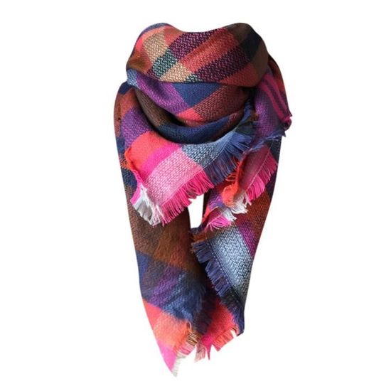 ZONTO Châle Imitation Épaissie En Cachemire Et Écharpe Hiver-Agir-200 * 65Cm