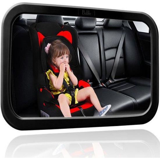 Rétroviseur Miroir pour le bébé siège de voiture noir