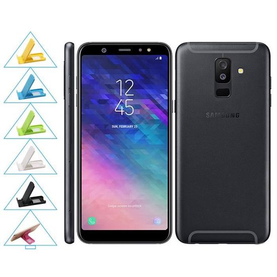 Samsung Galaxy A6 plus 2018 32 go Noir -  Smartphone -
