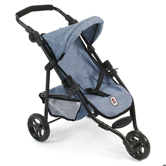 Poussette de jogging - BAYER CHIC - Leon - Poignée réglable - Ceinture