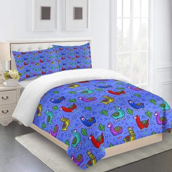 Couette Avec 2 Taie D'oreiller Imprimées Love SULTAN - Vente En Lig Last Price Tunisie