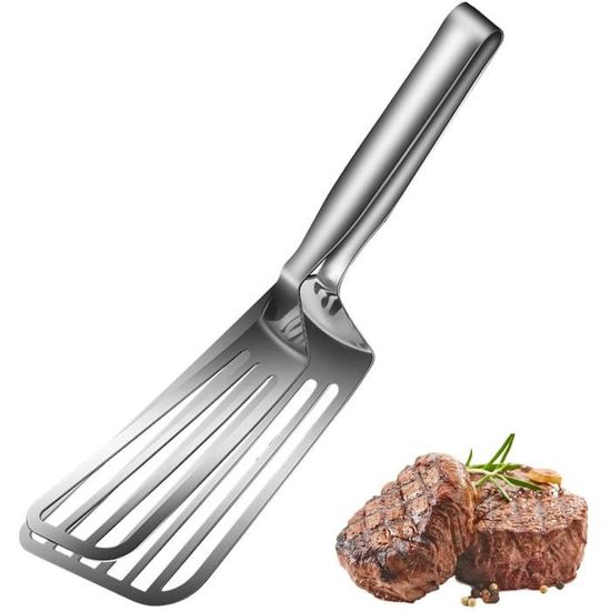 1pc Pince À Steak En Acier Inoxydable, Spatule Multifonctionnelle