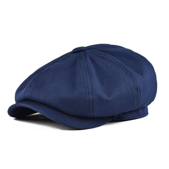 Casquette 8 Panneaux Style Gavroche Vintage – Multicolore, Taille Unique – Neuf Avec étiquettes