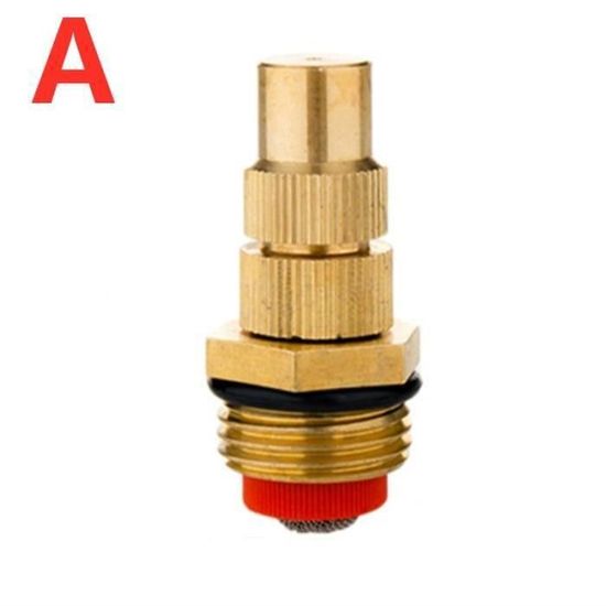 Lot De 5 Buses De Pulvérisation En Laiton – Filetage Mâle 1/2" – Réglables Pour Brumisation, Irrigation, Serre