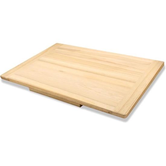 Planche à Pâtes Artisanale 100% Bois De Sapin – 70 X 40 Cm Avec Marche – Fabriquée En Italie