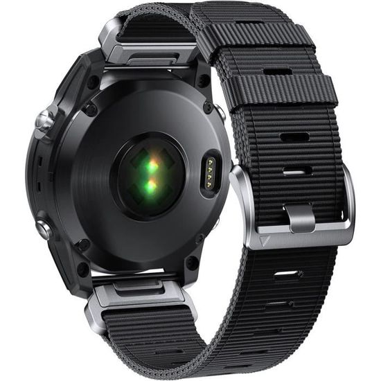 Bracelet QuickFit Nylon 20mm Arc-en-ciel Pour Garmin Fenix 7S/8 - Neuf Avec étiquettes