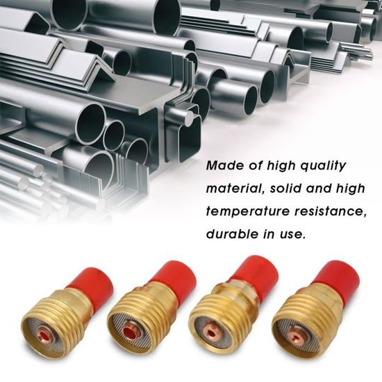 46pcs WP-9/20/25 TIG Soudage Torche Consommables Remplacement Pièces De Soudage Accessoires De Torche Composants De La Torche De Soudage Avec Une Résistance à Haute Température