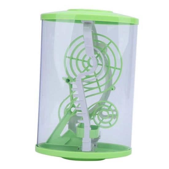 Boule Labyrinthe 3D Fdit – Jeu Interactif En Plastique Pour Enfant Dès 6 Ans, Développe L'intelligence Et La Patience, Base Incluse