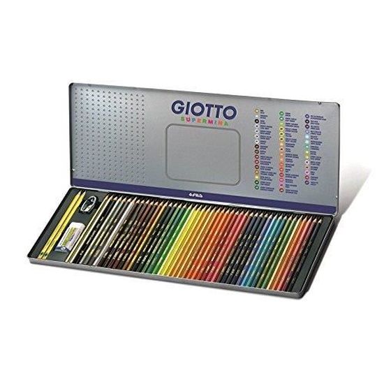 Boite 50 Crayons De Couleur Giotto Cdiscount Beaux Arts Et Loisirs Creatifs