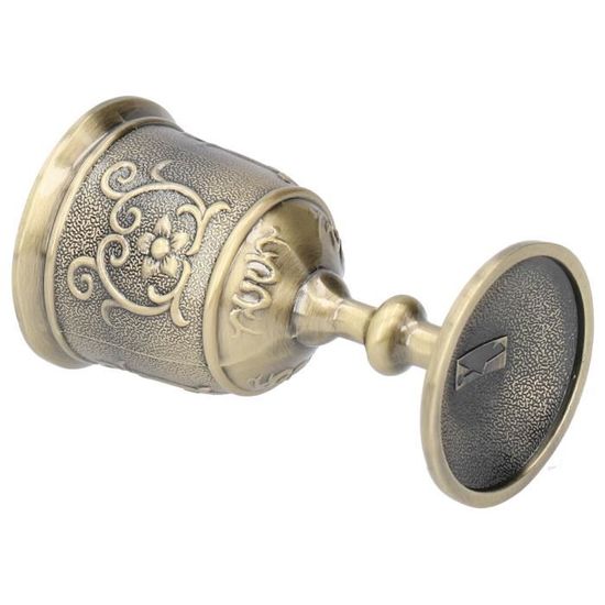 Fdit Tasse En Bronze En Relief Tasse à Vin En Bronze Gobelet Vintage En Relief Calice Royal