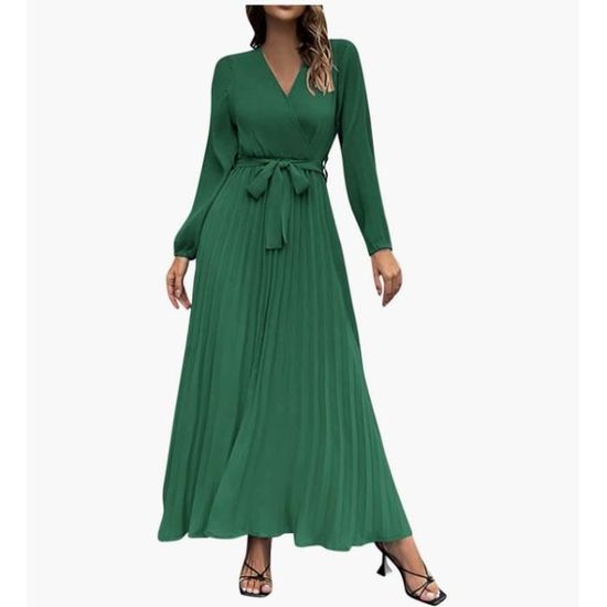 Robe Pull De Noël Femme - Robe Festive Manches Longues, Coupe Cintrée, Grande Taille, Pour Fêtes Et Soirées