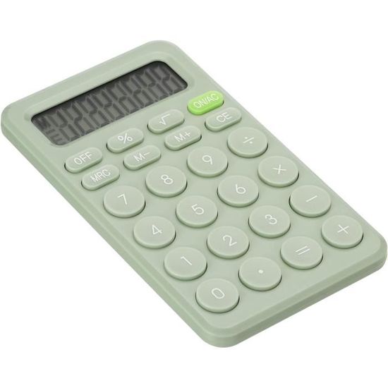 Calculatrice Scientifique De Bureau Foska Au Nouveau Design Noir, Multiple Fonctions, Avec Batterie à Bouton