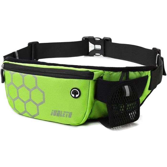 Ceinture De Course Pour Téléphone – Avec Poche Bouteille, étanche, Réglable, Prise Casque – Femme/homme, Running, Fitness, Vélo