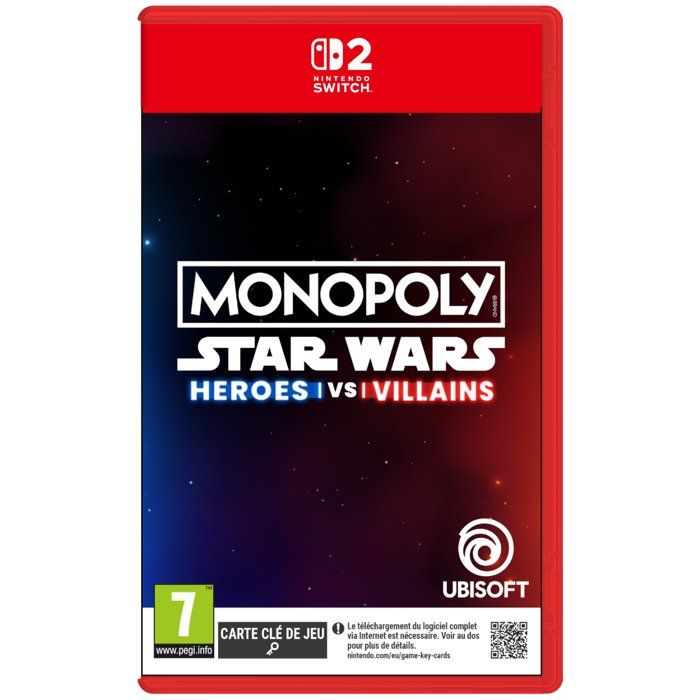 Monopoly : Star Wars Heroes VS Villains Jeu Nintendo Switch - vue 2