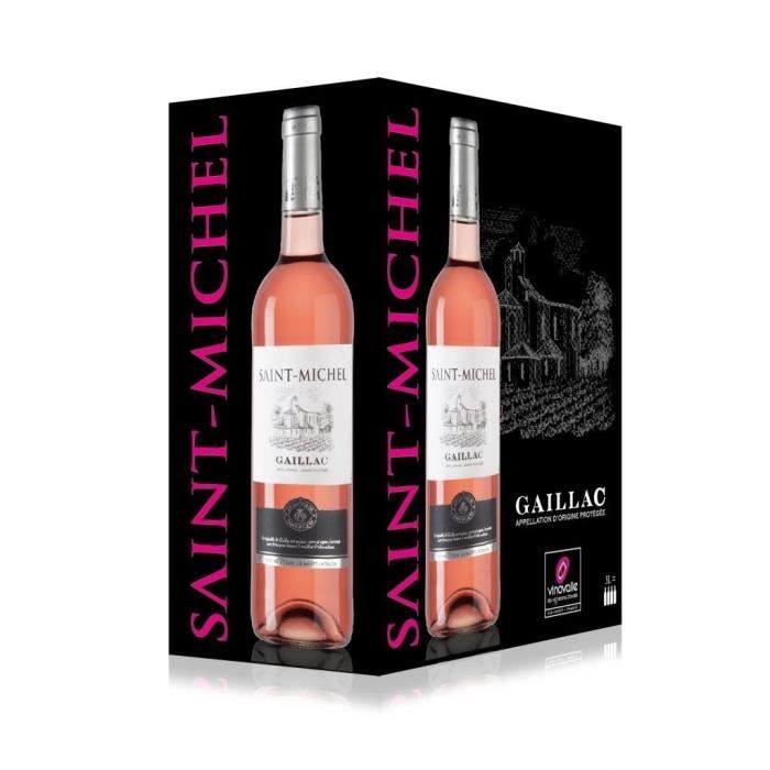 SAINT MICHEL Gaillac - Rosé - 3 L - AOP