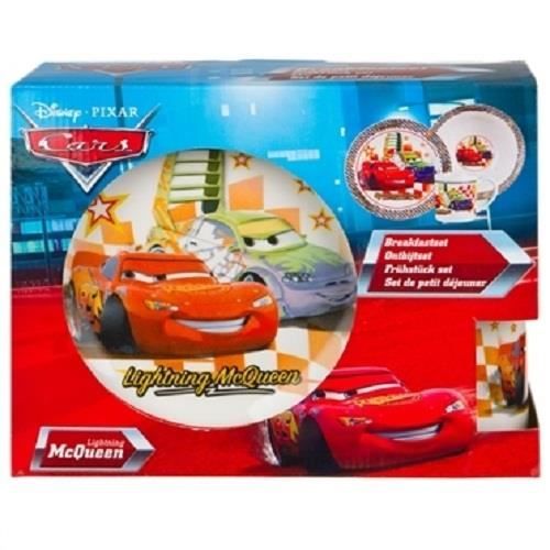 Coffret Set petit dejeuner Cars