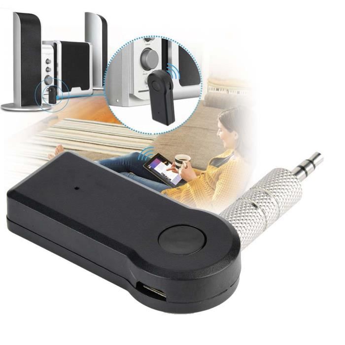Adaptateur récepteur bluetooth 3.0 MP3 Lecteur de Musique AUX Bluetooth Récepteur - prise jack 3.5 mm STR