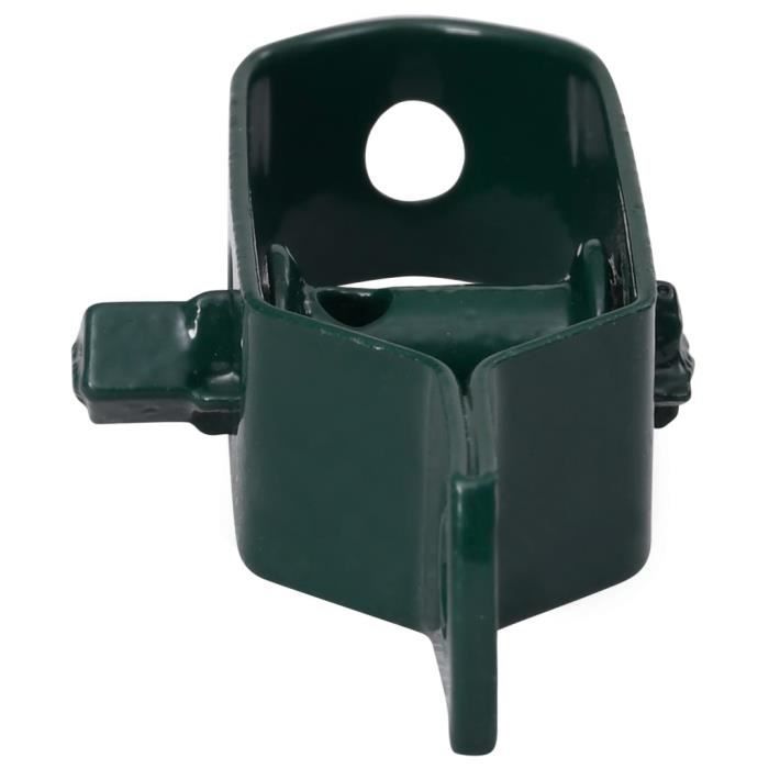 Mode Tendeurs de fil de clôture pour Clôture de jardin Portail de jardin -CLÔTURE - GRILLAGE 5 pcs 100 mm Acier Vert classique💎2616