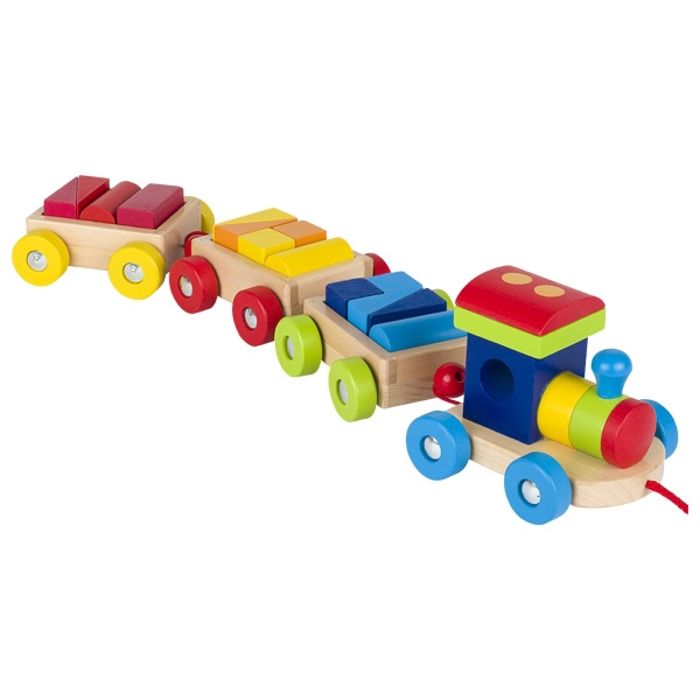 Train Orlando avec cubes de construction