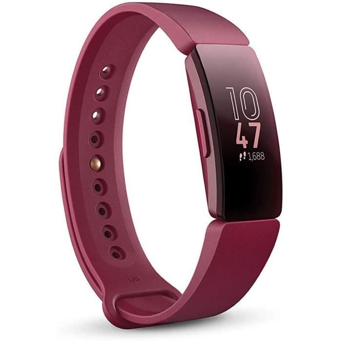 Fitbit Inspire et Inspire HR Bracelets d’activité forme, sport & bien-être : jusqu’à 5 jours d’autonomie, étanche, suivi auto. activ