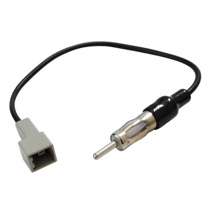 Aerzetix SK2C10003 Adaptateur DIN d'Antenne Autoradio
