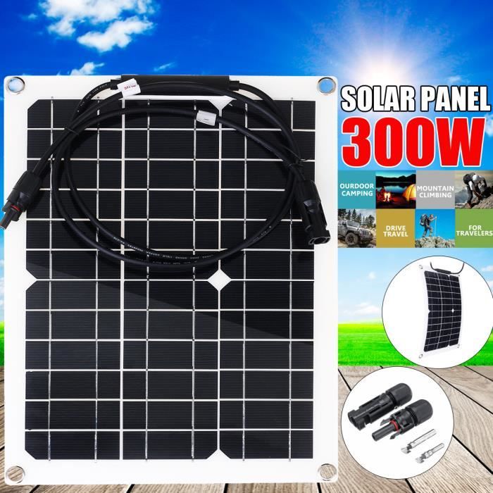 Panneau solaire 300W 18V 28x38cm