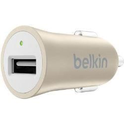 BELKIN Adaptateur allume-cigare - Type USB - Or