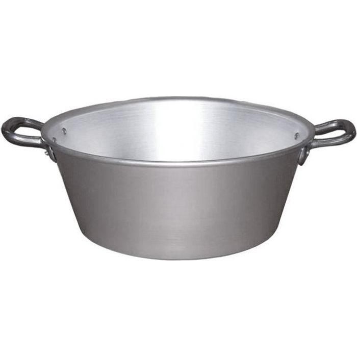 Bassine à gras - D : 50 cm - aluminium
