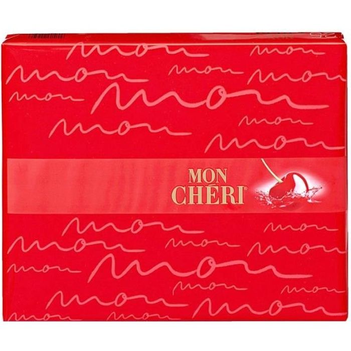 Ferrero Mon cheri chocolats liqueur de cerise 25 pièces 262g