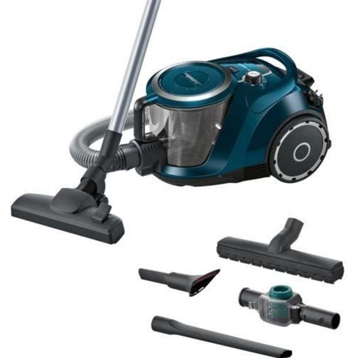 Bosch Aspirateur traîneau BGGS41FAM Serie 6 ProFamily 700 W Bleu - 4242005202508