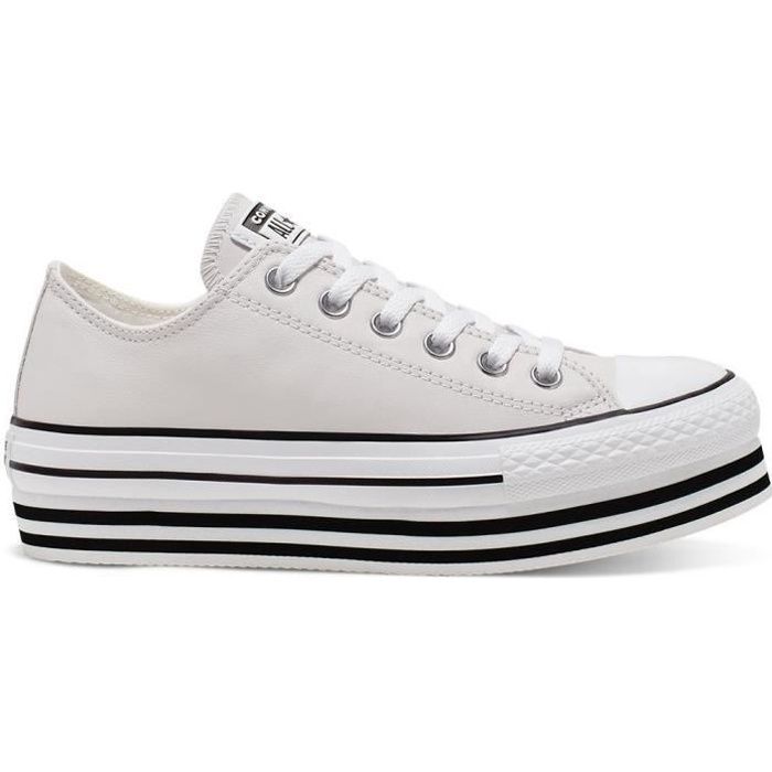 CONVERSE Baskets Ctas Player OX Gris Femme